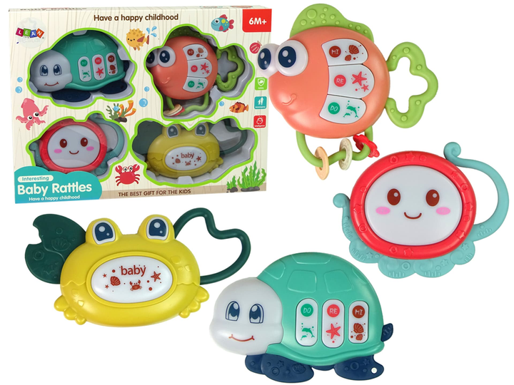 Набір брязкальця LEAN Toys 4 шт (5904665991114) - зображення 3