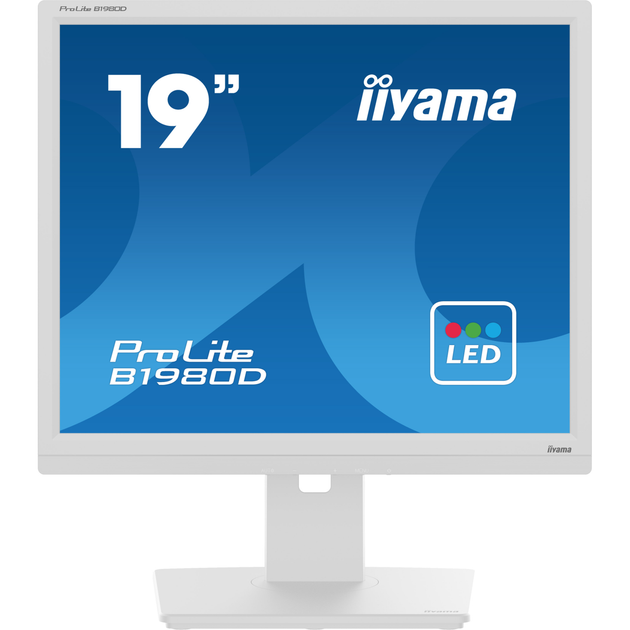 Монитор Iiyama ProLite B1980D-W5 White - изображение 1