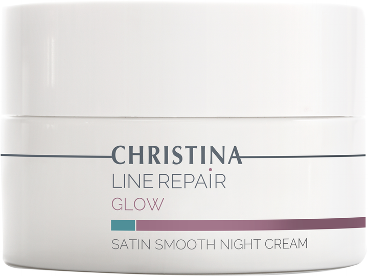 Krem do twarzy Christina Line Repair Glow Gładkość satynowa na noc 50 ml (7290100369067) - obraz 1