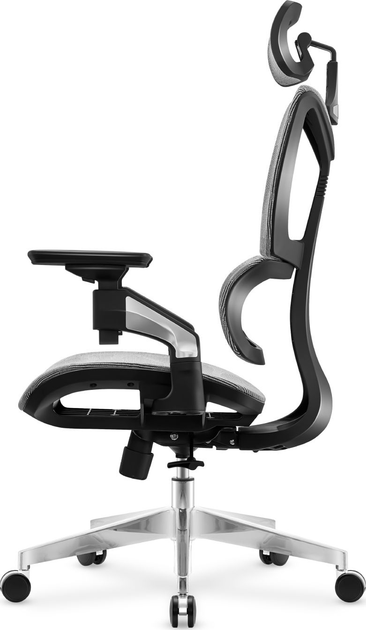 Fotel biurowy ergonomiczny Mark Adler Expert 8.5 Szary (5903796010374) - obraz 5