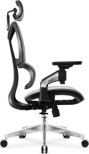 Fotel biurowy ergonomiczny Mark Adler Expert 8.5 Szary (5903796010374) - obraz 6