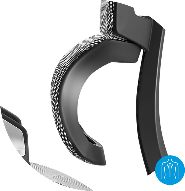 Fotel biurowy ergonomiczny Mark Adler Expert 8.5 Szary (5903796010374) - obraz 12