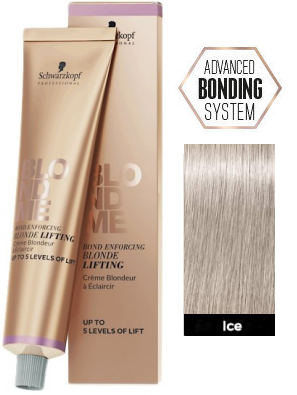 Освітлюючий бондінг-крем Schwarzkopf Blondme Bond Enforcing Blonde Lifting L-Ice Лід 60 мл - Фото 6 Освітлюючий бондінг-крем Schwarzkopf Blondme Bond Enforcing Blonde Lifting L-Ice Лід 60 мл - зображення 6