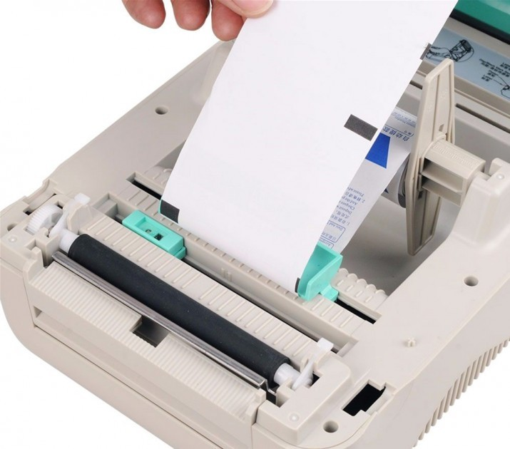 Wi-Fi принтер этикеток Xprinter XP-450B USB термопринтер наклеек и чеков 108мм USB для Новой почты (XP450B) - изображение 5
