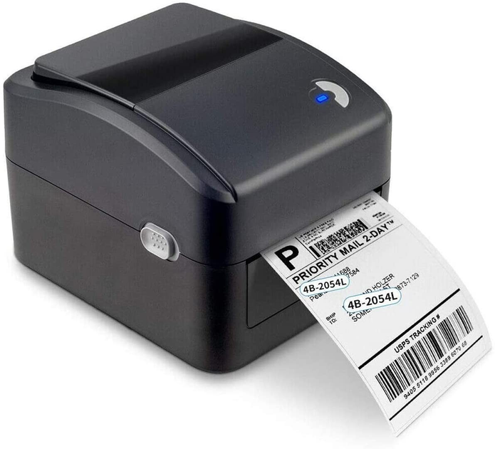 Термопринтер Xprinter XP-420B принтер этикеток, наклеек и штрих-кодов 108мм USB для Новой почты XP420B XP-DT420B (new XP-450B XP450B XP-DT450B) - изображение 1