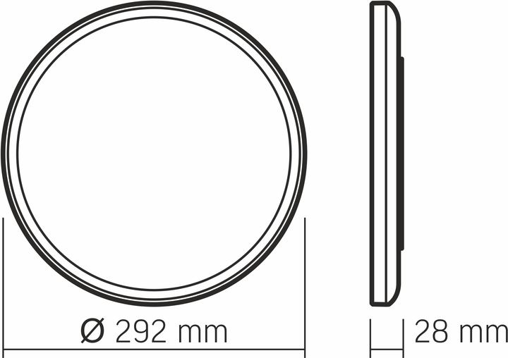Потолочный светильник VIDEX DL3R 18W 4000K Белый (VL-DL3R-184W) - изображение 5
