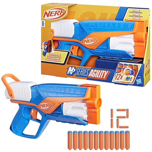 Бластер игрушечный Hasbro Agility Nerf N Series (F8629) – игрушки