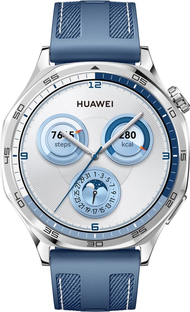 Смарт-годинник Huawei Watch GT 5 46mm Blue (Vili-B19W) - зображення 2