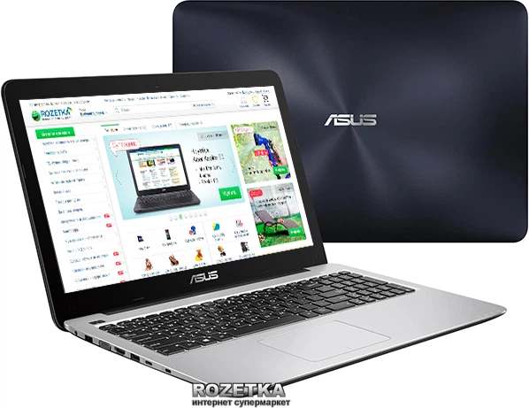 Ноутбук ASUS X556UA (X556UA-DM018D) Blue – фото, отзывы