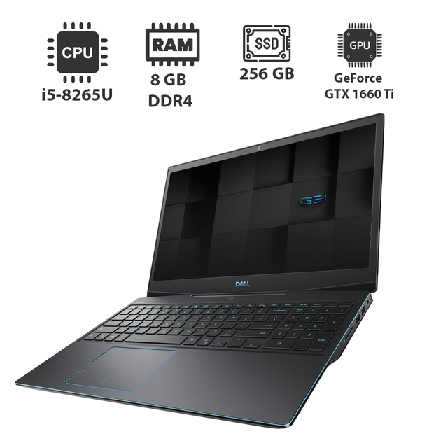 フルHD 美品★ 15.6 デル ゲーミング ノートPC GF3 3590 Core i7-9750H windows11  16GB SSD1TB  カメラあり オフィス (C392) Dell G3 DELL 15 3590 Core i7 9750H (2.6GHz) Microsoft Office 2019