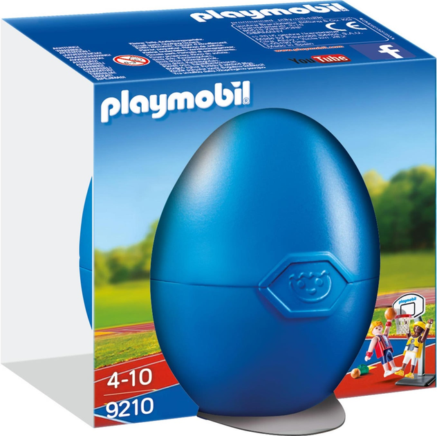 Zestaw z figurkami Playmobil Egg Pojedynek koszykarski 9210 (4008789092106) - obraz 1