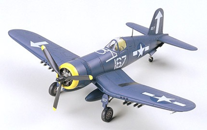 Модель для склеювання Tamiya Vought F4U-1D Corsair 60752 (4950344607525) - зображення 2