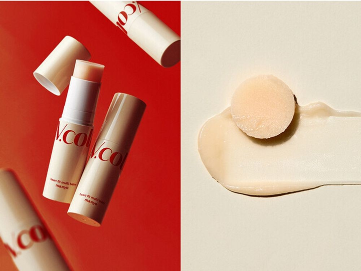 Стик для лица с коллагеном Manyo V.collagen Heart Fit Multi Balm 10 g - изображение 2
