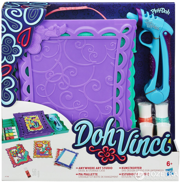 Набор для творчества DohVinci Переносная студия дизайна Play-Doh A7198,1131726