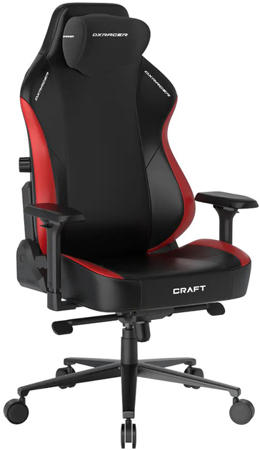 Fotel gamingowy DXRacer Craft Black/Red (GC/LCF23LTA/NR) - obraz 2