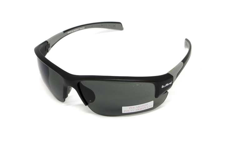 Очки поляризационные защитные BluWater Samson-3 Z87.1 Polarized (gray), серые - изображение 2