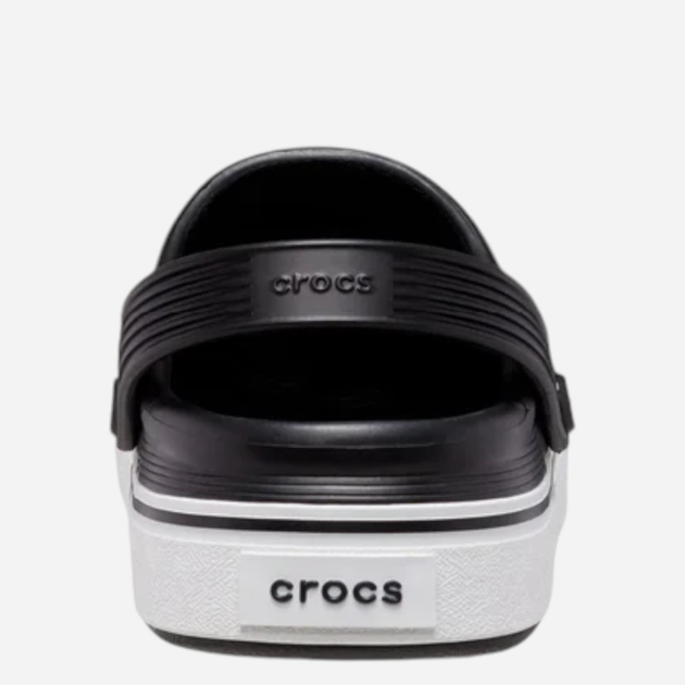 Chodaki męskie Crocs Crocband Clean Off Court 208371-001 42-43 (M9/W11) Czarne z białym (0196265226986) - obraz 5