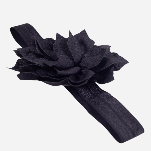 Opaska na głowę dziecięca dla dziewczynki YOCLUB Girls' Headband COP-0013G-3400 38-44 cm Czarna (5904921610100) - obraz 3
