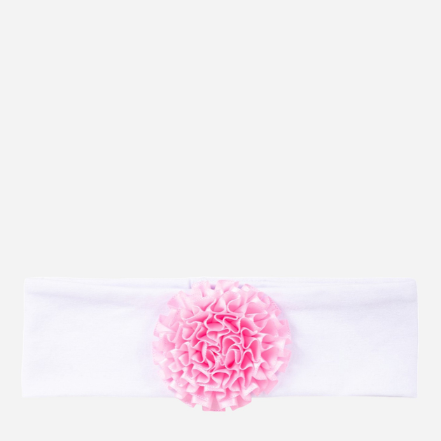 Дитяча пов'язка на голову для дівчинки YOCLUB Girls' Headband COP-0014G-0100 38-44 см Біла (5904921610117) - зображення 1