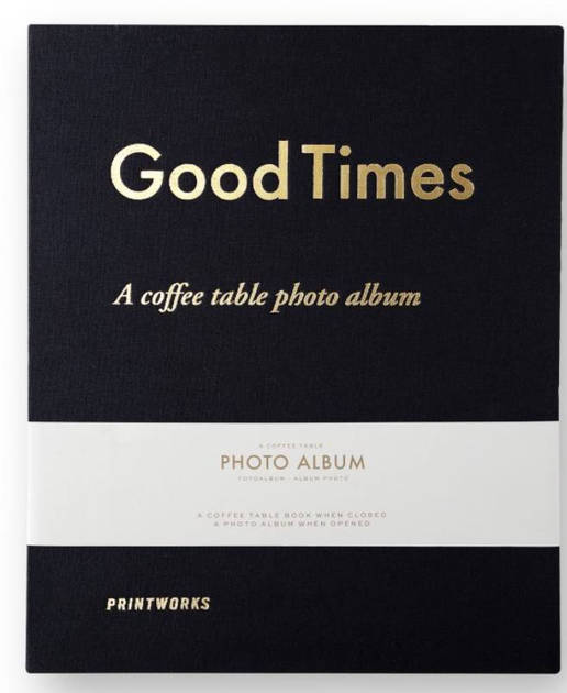 Фотоальбом Printworks Good Times 30 сторінок Чорний (7350108171113) - зображення 1