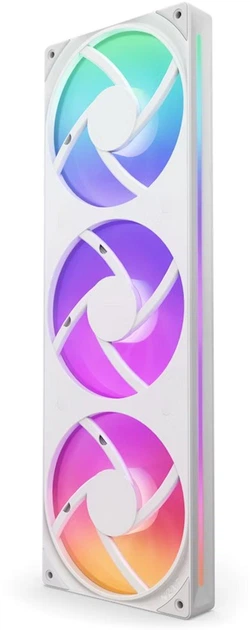Chłodzenie powietrzne do PC NZXT F360 RGB Core Fan (Single Frame) White (RF-U36HF-W1) - obraz 2