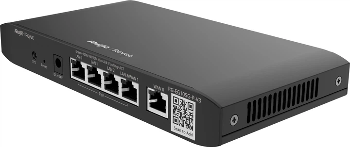 Маршрутизатор Ruijie Reyee RG-EG105G-P V3 (6976915000821) - зображення 3
