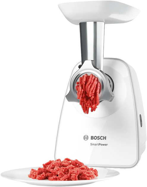 М'ясорубка Bosch SmartPower MFW2520W - зображення 7