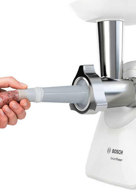 М'ясорубка Bosch SmartPower MFW2520W - зображення 9