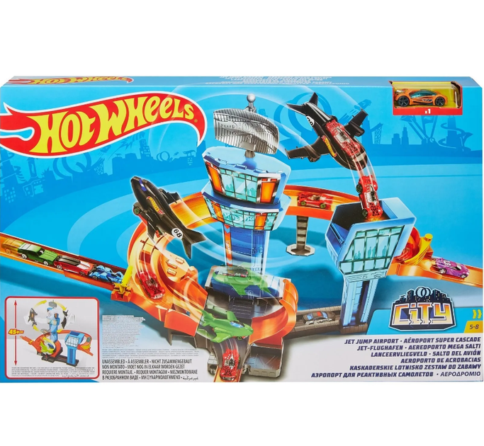 Игровой набор Гоночный трек Hot Wheels Гонки в аэропорту (GFH90) - изображение 10