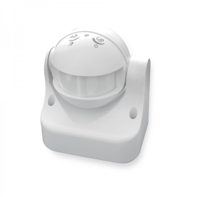 Датчик руху 1200W 12м 180 Feron IP44 LX39/SEN11 білий 744 - Фото 1 Датчик руху 1200W 12м 180 Feron IP44 LX39/SEN11 білий 744 - зображення 1