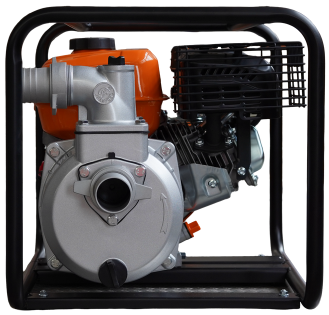 Бензинова мотопомпа UniPOWER H50ZB28-4.3Q (50 мм / 2 дюйма) - зображення 4