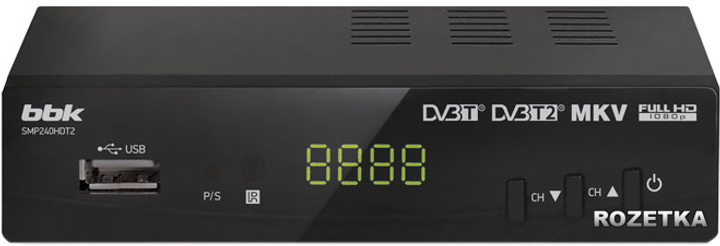 ТВ-ресивер DVB-T/T2 BBK SMP240HDT2 – фото, отзывы, характеристики в ...
