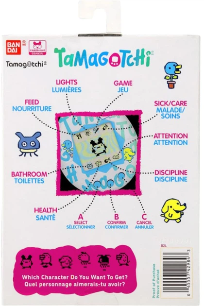 Інтерактивна іграшка Tamagotchi Original Rock Glitter P2 42984 (3296580429844) - зображення 2
