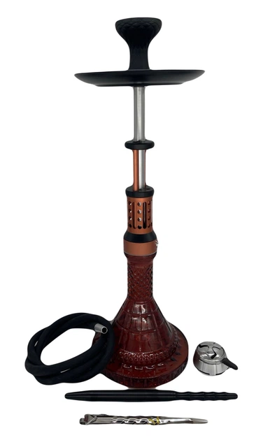 Кальян 80 см Moon Premium Бордовий Комплект