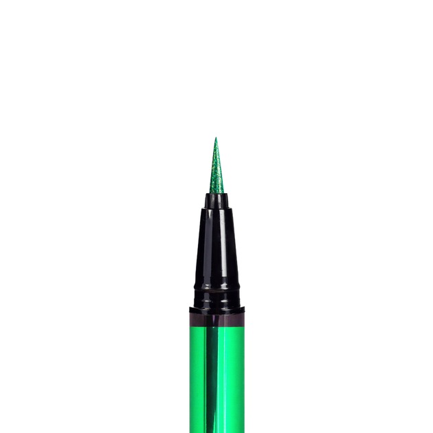 Підводка-фломастер для очей Parisa Cosmetics Glam&Glow № 04 Green - Фото 2 Підводка-фломастер для очей Parisa Cosmetics Glam&Glow № 04 Green - изображение 2