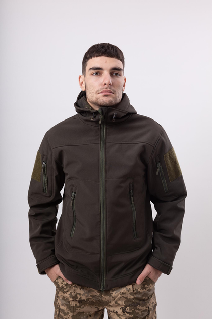 Тактическая Ветрозащитная куртка Softshell 48 - изображение 1