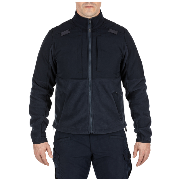 Куртка тактична флісова 5.11 Tactical Fleece 2.0 Dark Navy S (78026-724) - зображення 1