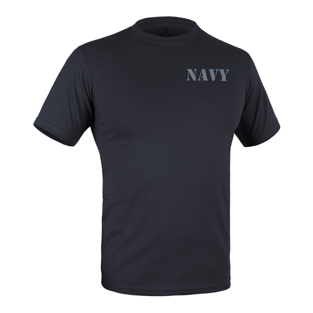 Футболка з малюнком P1G NAVY Logo Graphite 2XL (UA281-29891-GT-NVL) - зображення 1