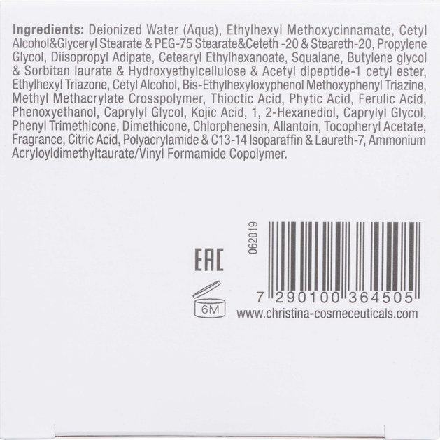 Krem do twarzy z filtrem SPF Christina Wish na dzień 50 ml (7290100364505) - obraz 4