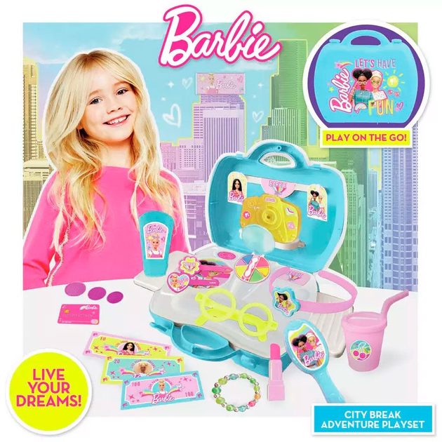 Набір для творчості Mattel Barbie валіза з аксесуарами (5060573546171) - зображення 2