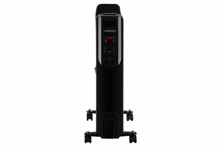 Масляный радиатор ARDESTO OFH-E11X2 2500 Вт 25м2 черный + пульт ДУ - изображение 5