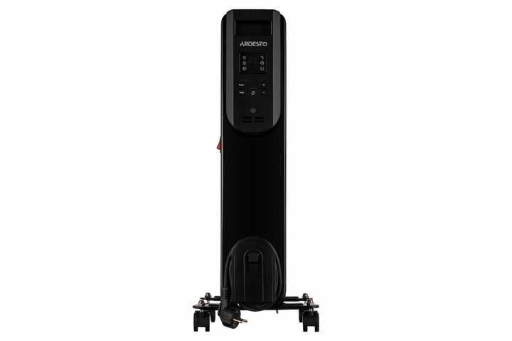 Масляный радиатор ARDESTO OFH-E11X2 2500 Вт 25м2 черный + пульт ДУ - изображение 6