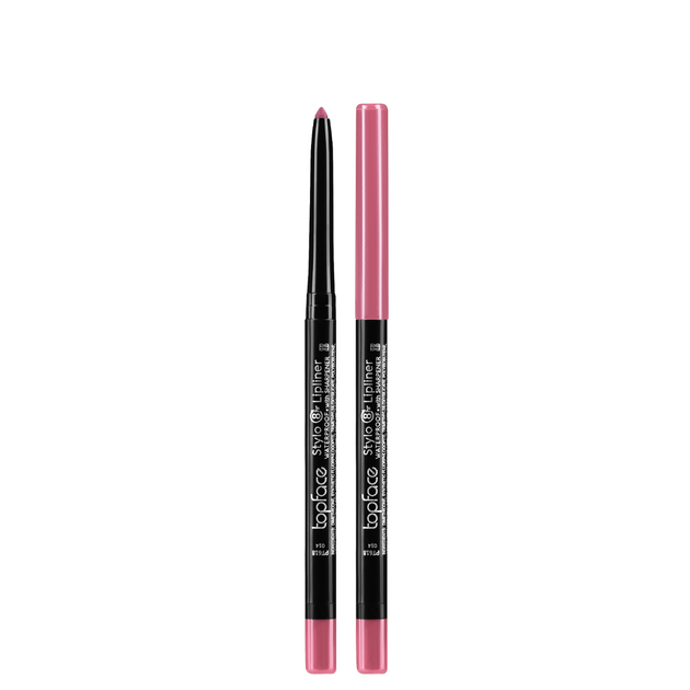 Карандаш для губ водостойкий TopFace Stylo Lipliner матовый №014 Зола розы - Фото 1 Карандаш для губ водостойкий TopFace Stylo Lipliner матовый №014 Зола розы - изображение 1