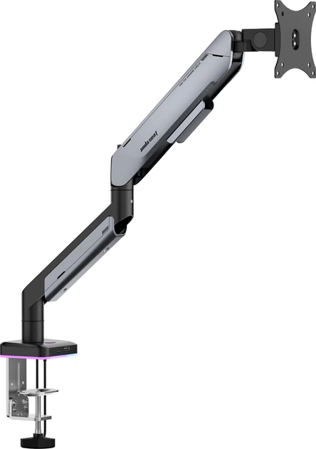 Uchwyt do monitora Anda Seat Stealth Pro II RGB 17''-42'' Titanium (AD-W-A9X-1S-BT) - obraz 7