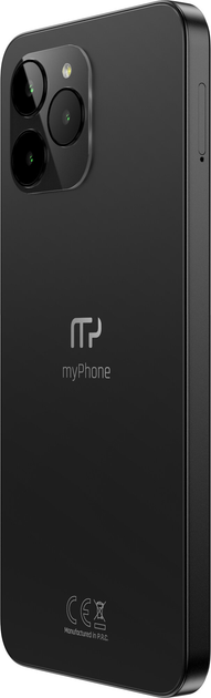 Smartfon myPhone N23 6/128GB Cosmic Black (SMA002727) - obraz 8