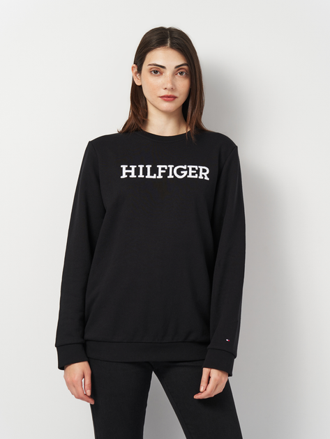 Акція на Світшот жіночий Tommy Hilfiger 11258.10 2XL Чорний від Rozetka