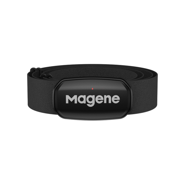 Нагрудний датчик пульсу Magene H303 пульсометр, Bluetooth і ANT+ для Garmin | Polar | Bryton | Wahoo | Lezyne | Apple Watch - зображення 1