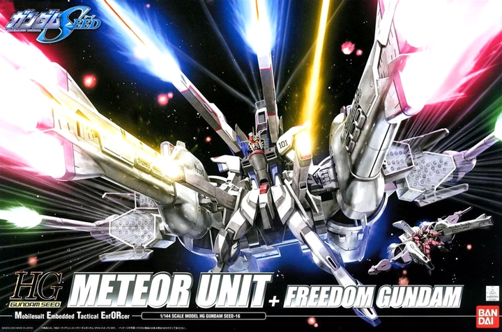 Набір моделей для складання Bandai High Grade Meteor Unit + Freedom Gundam 1:144 (4573102568090) - зображення 6