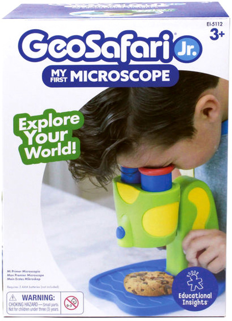 Мікроскоп Learning Resources Geosafari Jr My First Microscope 8x (0086002051127) - зображення 1