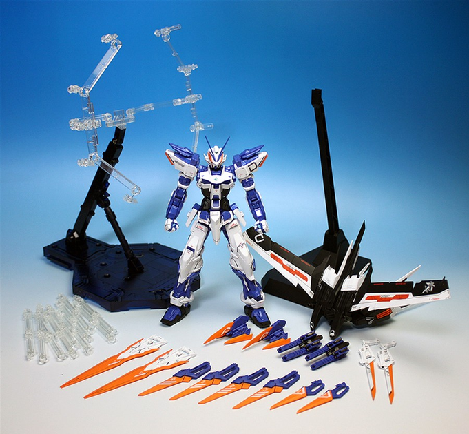 Model do składania Bandai Master Grade Gundam Astray Blue Frame D Bl 1:100 (4573102630476) - obraz 9